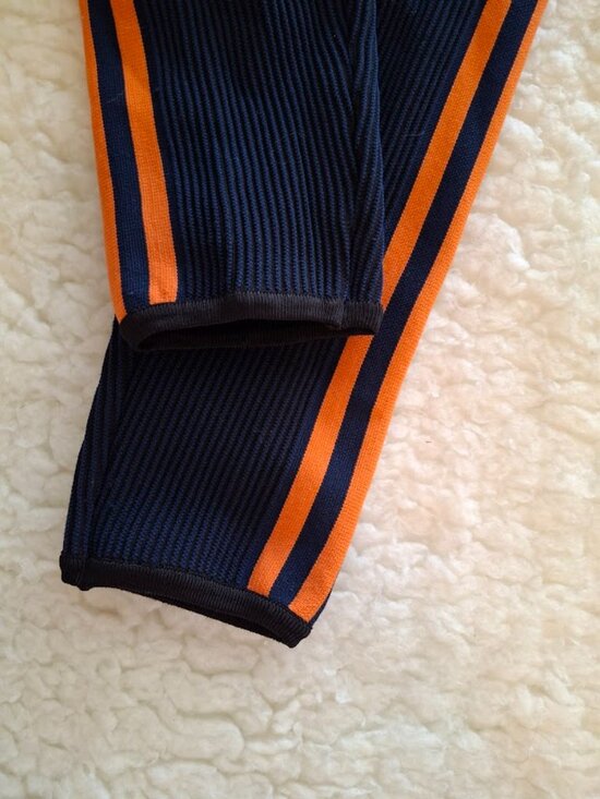 Paolina Russo x ADIDASRare Designer Leggings Orange Red Buckle Detail - Picture 6 of 7
